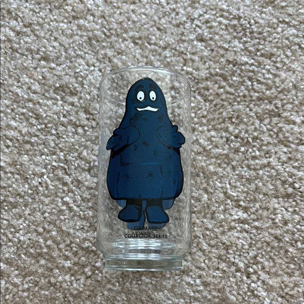 Character Glass Tumbler - Blue